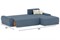 Диван угловой Nordviks (Модерн) Plush Дарк Blue - Крим - фото 191181