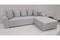 Диван угловой Nordviks (Модерн) Plush Grey - Light Grey - фото 191191