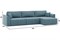 Диван угловой Рафаэль-3 Дрим Blue - фото 191237