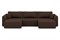 Диван угловой Рафаэль П-образный Зара Brown - фото 191463