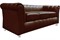 Диван прямой Брайтон-3 (Честер-3) Brown - фото 192052
