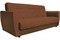 Диван прямой Лира Brown - фото 192441