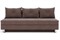 Диван прямой Мист Brown с пуговицей на подушке - фото 193086