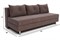 Диван прямой Мист Brown с пуговицей на подушке - фото 193089